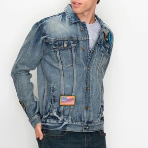 Ring of Fire Men’s Jean Parker Jackets
